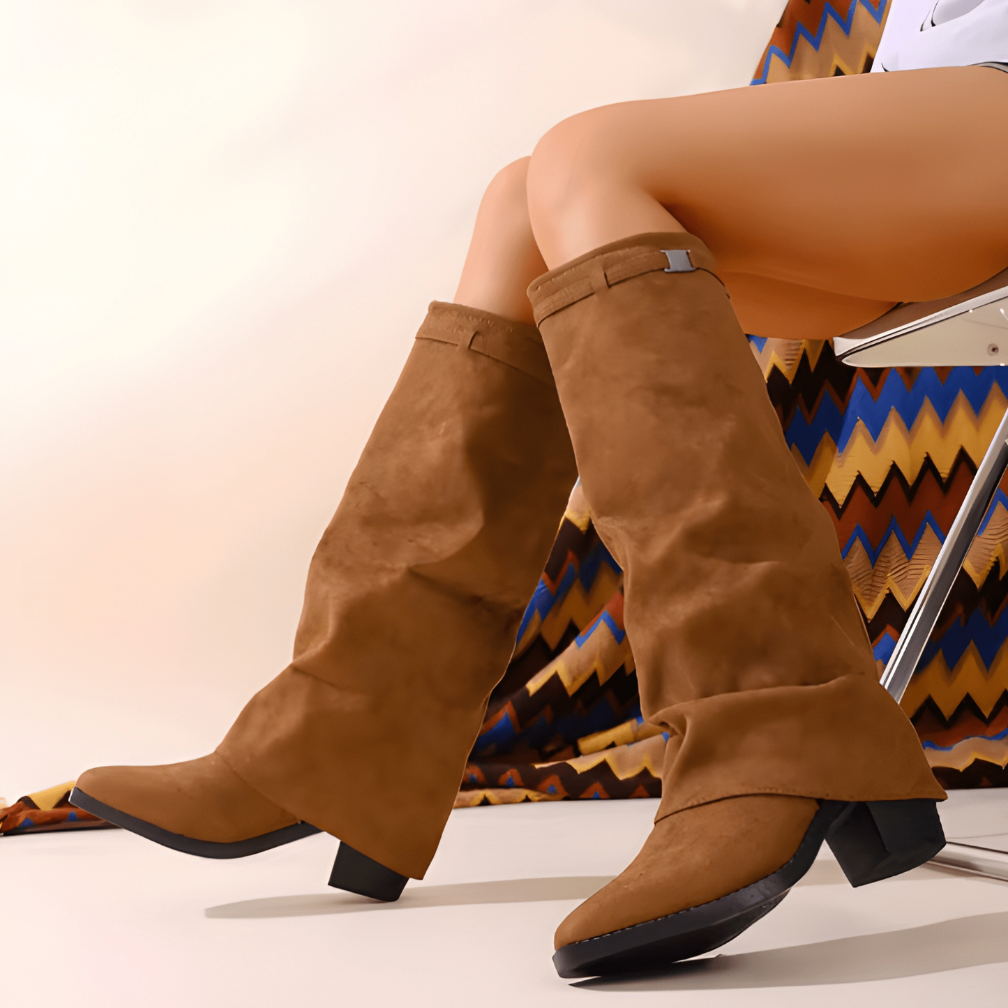 Ariana™ Hoge Suède Laarzen - Elegant & Comfortabel