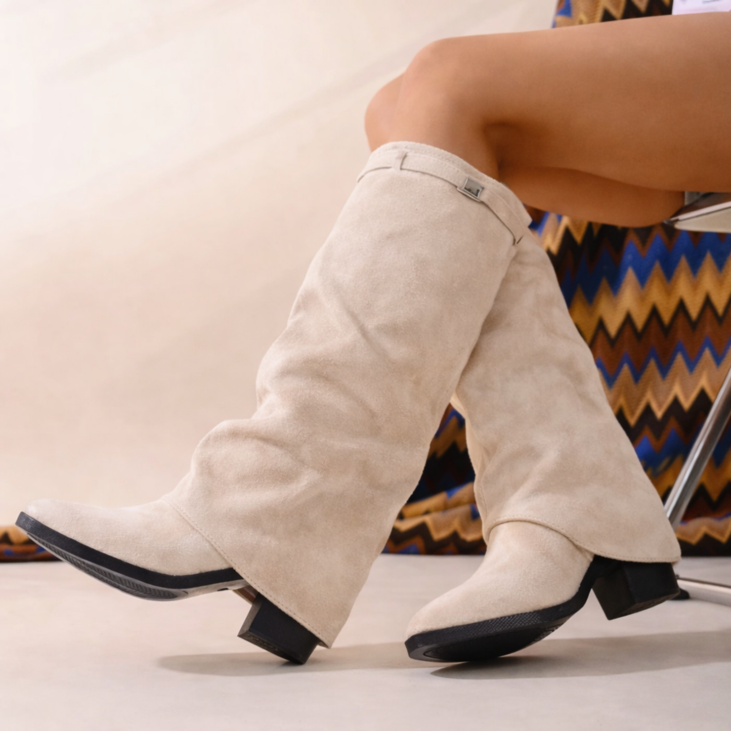 Ariana™ Hoge Suède Laarzen - Elegant & Comfortabel